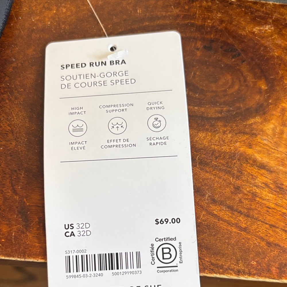Athleta Speed Run Bra